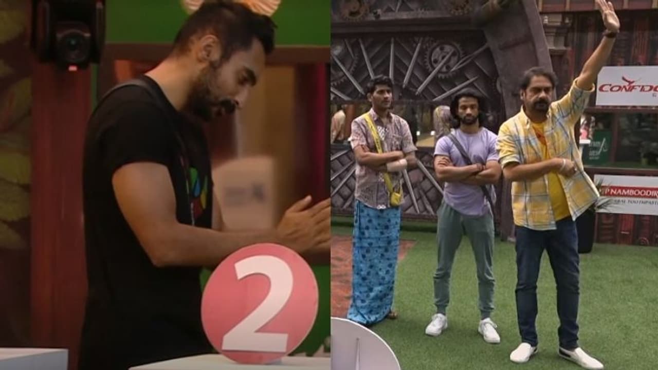 തർക്കം, വാഗ്വാദം, കലിപ്പ്; ഒന്നാം സ്ഥാനത്തിന് കലഹിച്ച് മത്സരാർത്ഥികൾ, 'വിഷയം' കൊണ്ടുപോയ ടാസ്ക് തർക്കം, വാഗ്വാദം, കലിപ്പ്; ഒന്നാം സ്ഥാനത്തിന് കലഹിച്ച് മത്സരാർത്ഥികൾ, 'വിഷയം' കൊണ്ടുപോയ ടാസ്ക്