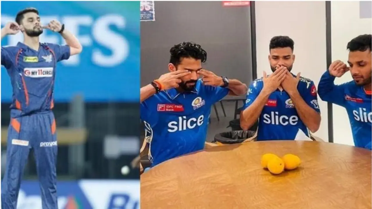 കോലിയെ തൊട്ടാല്‍ വെറുതെയിരിക്കില്ല! നവീന്‍ ഉള്‍ ഹഖിനെ പരിഹസിച്ച് മുംബൈയുടെ വിഷ്ണു വിനോദും സന്ദീപ് വാര്യറും