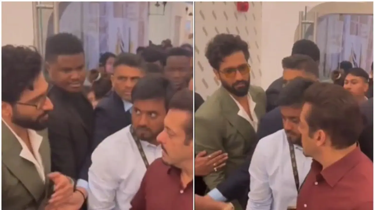 ಸಲ್ಮಾನ್ ಖಾನ್‌ಗೆ ಶೇಕ್‌ಹ್ಯಾಂಡ್ ಮಾಡಲು ಹೋದ ವಿಕ್ಕಿ ಕೌಶಲ್‌ನ ನೂಕಿದ ಬಾಡಿಗಾರ್ಡ್: ಅಭಿಮಾನಿಗಳ ಆಕ್ರೋಶ