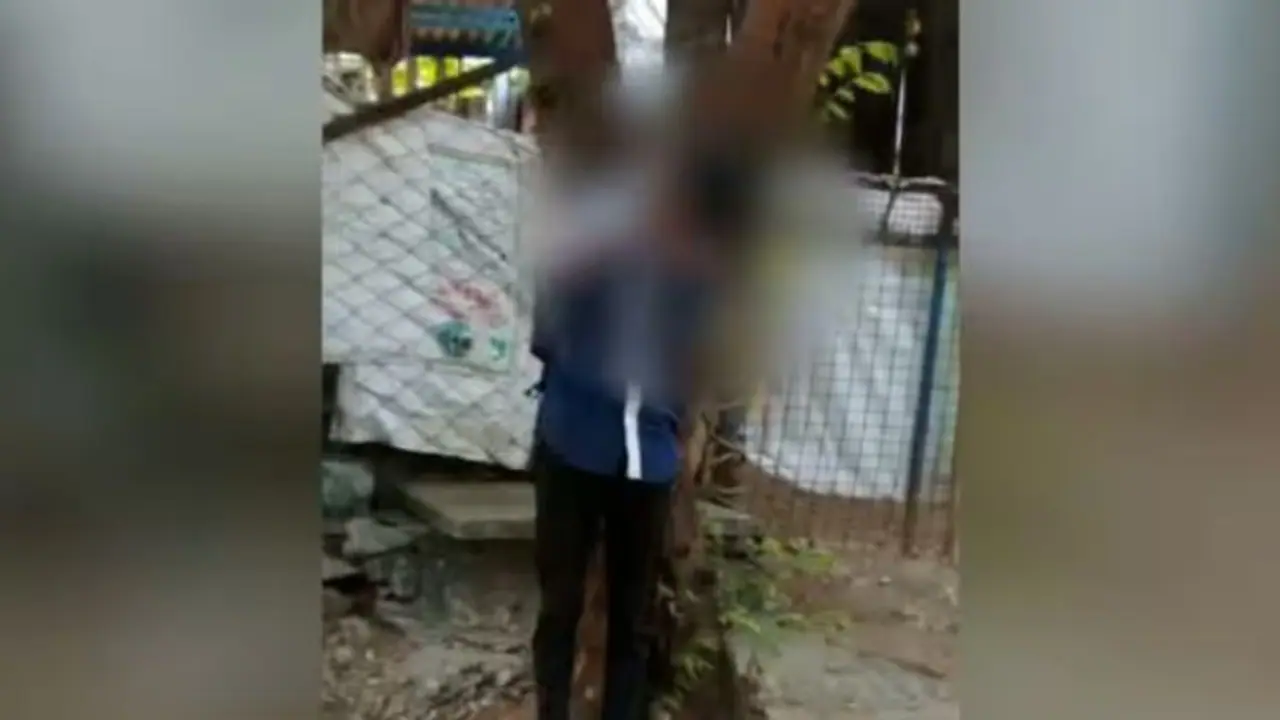 Teenage boy tied up, beaten over theft suspicion in Kerala Teenage boy tied up, beaten over theft suspicion in Kerala