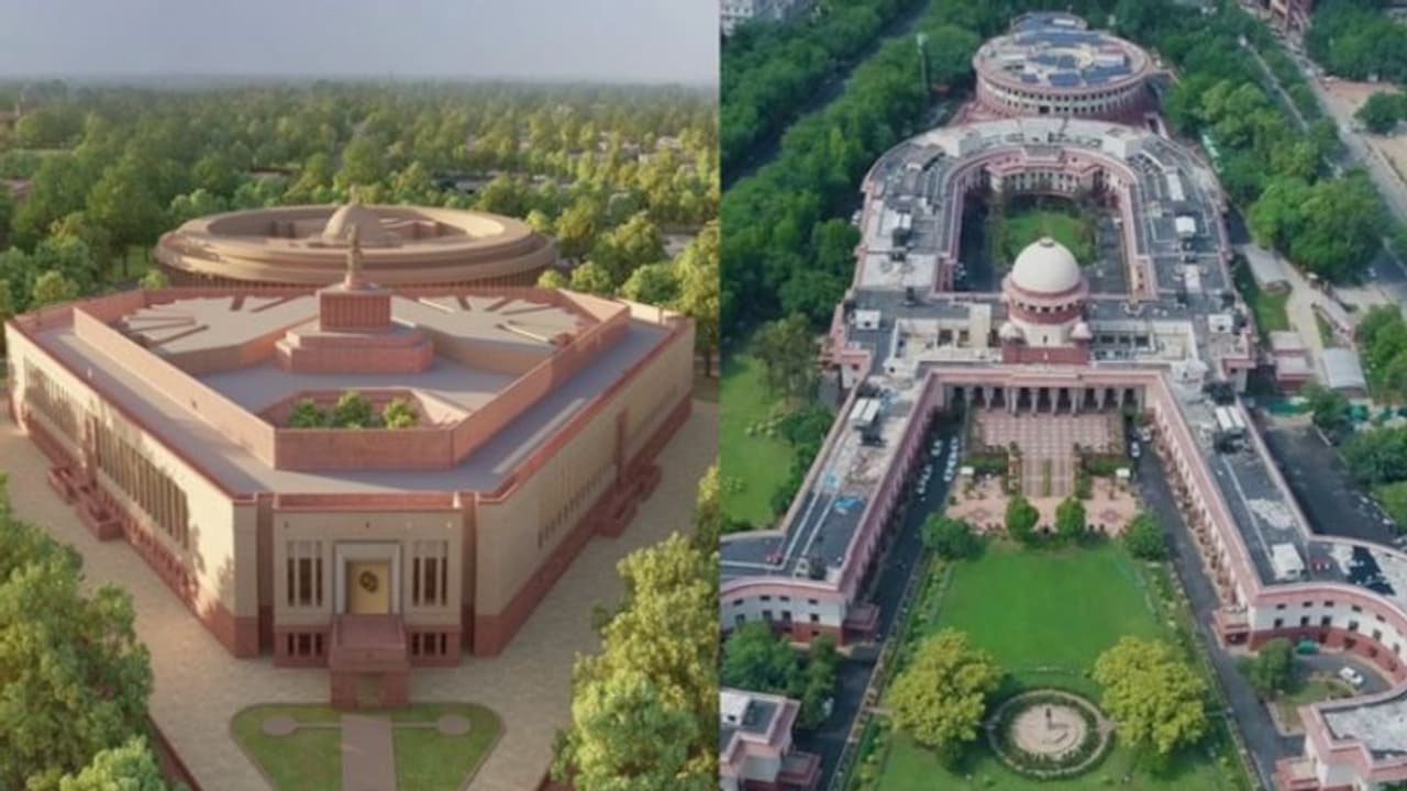 പുതിയ പാർലമെന്റ് രാഷ്ട്രപതി ഉദ്ഘാടനം ചെയ്യണമെന്ന ഹർജി സുപ്രീം കോടതി തള്ളി പുതിയ പാർലമെന്റ് രാഷ്ട്രപതി ഉദ്ഘാടനം ചെയ്യണമെന്ന ഹർജി സുപ്രീം കോടതി തള്ളി