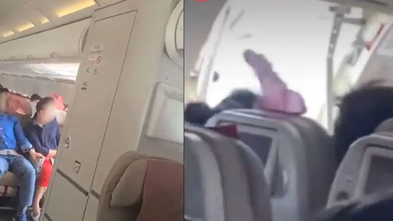WATCH: Dramatic video shows passengers of Asiana Airlines plane terrified as man opens emergency door midair WATCH: Dramatic video shows passengers of Asiana Airlines plane terrified as man opens emergency door midair
