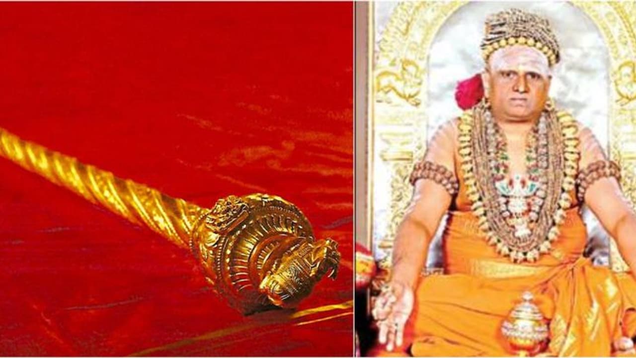 ஆட்சி மாற்றத்தின் அடையாளம் தான் செங்கோல்.. ஆதாரம் உள்ளது.. திருவாவடுதுறை ஆதீனம் விளக்கம் ஆட்சி மாற்றத்தின் அடையாளம் தான் செங்கோல்.. ஆதாரம் உள்ளது.. திருவாவடுதுறை ஆதீனம் விளக்கம்