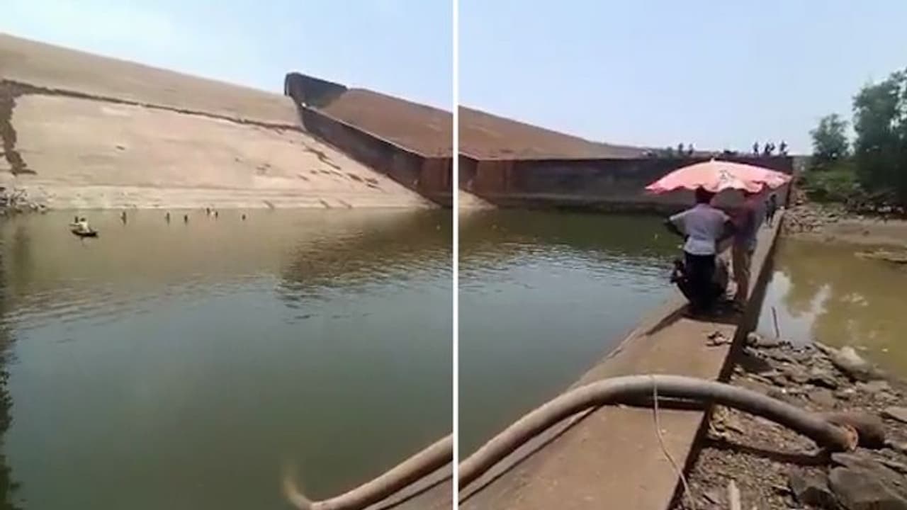 Chhattisgarh: Food inspector's mobile phone slips into weir, pumps out 41 lakh litres water; faces suspension