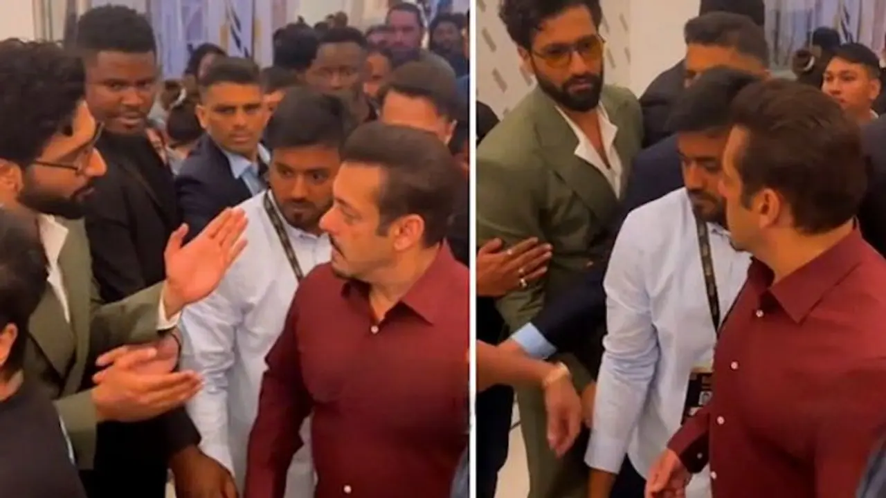 സല്മാന് ഖാന്റെ സെക്യൂരിറ്റി തള്ളിമാറ്റി; വീഡിയോ വൈറലായപ്പോള് പ്രതികരണവുമായി വിക്കി കൗശല് സല്മാന് ഖാന്റെ സെക്യൂരിറ്റി തള്ളിമാറ്റി; വീഡിയോ വൈറലായപ്പോള് പ്രതികരണവുമായി വിക്കി കൗശല്