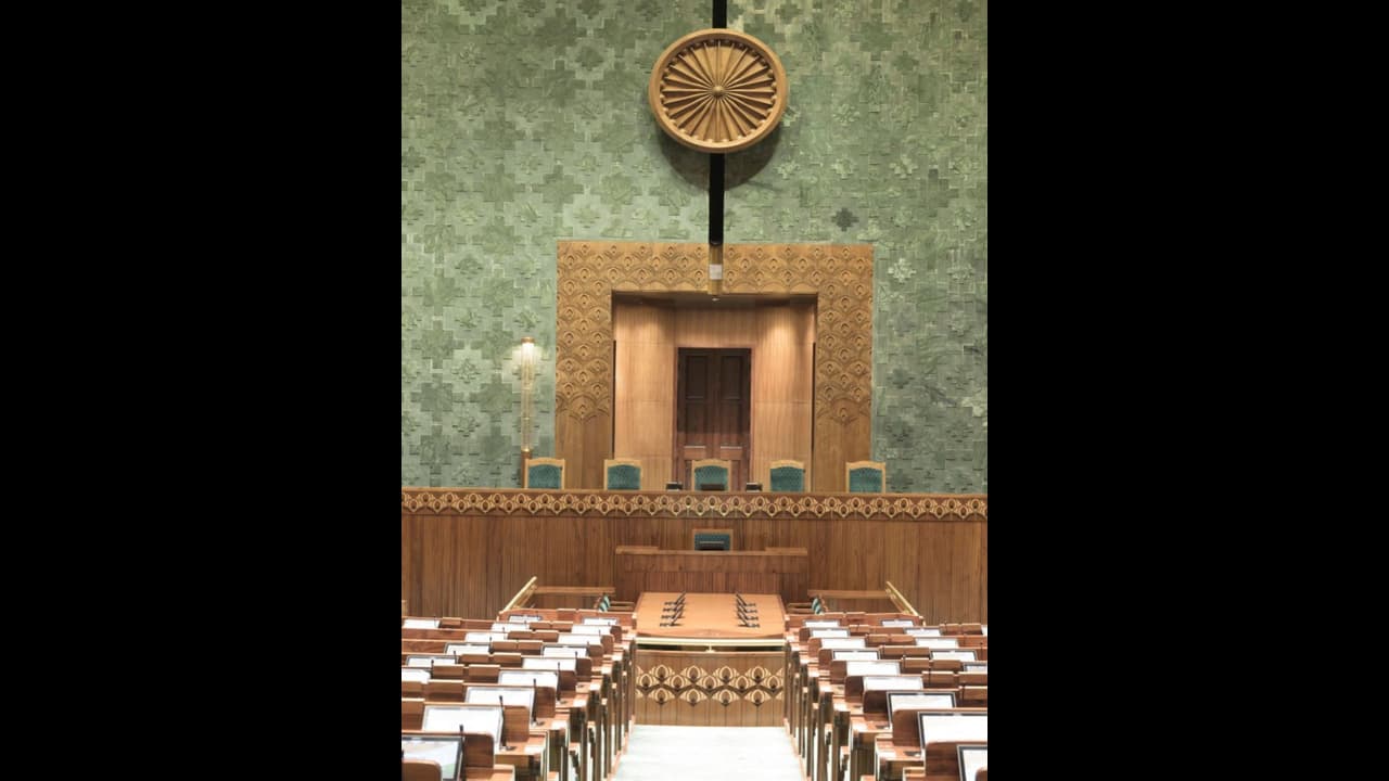 New Parliament building showcases India's artistic diversity (WATCH) New Parliament building showcases India's artistic diversity (WATCH)