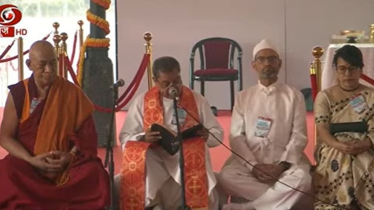 New Parliament inauguration: PM Modi, Ministers and CMs attend 'Sarv dharma' prayers