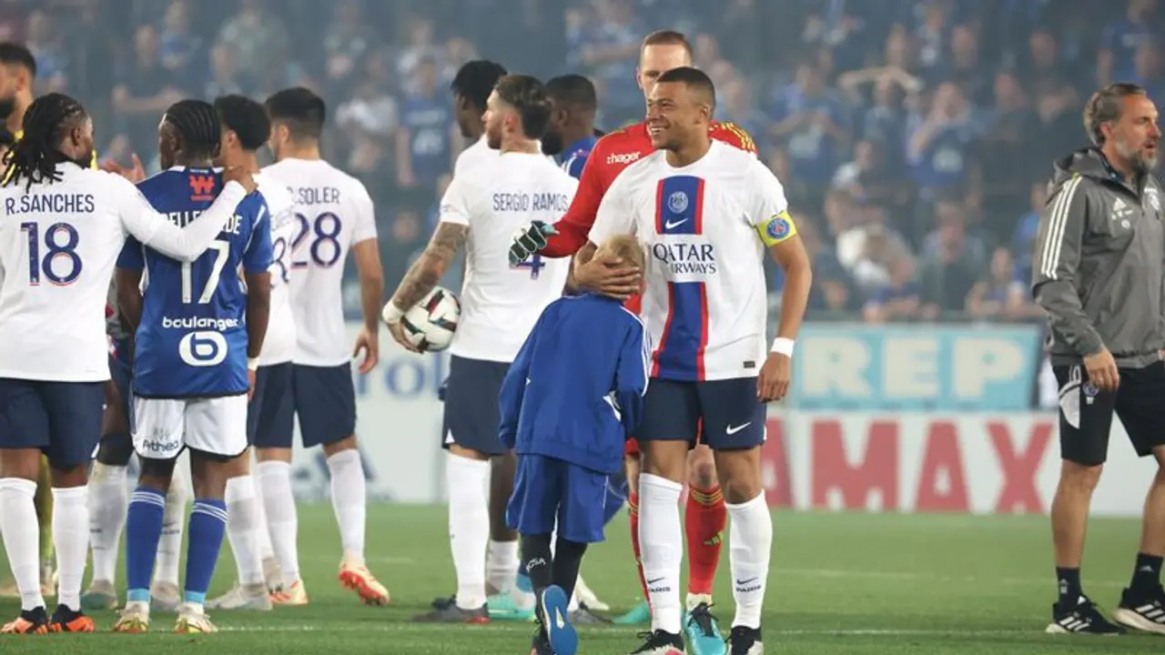 PSG is Ligue 1 champion again: Kylian Mbappe and Co celebrate title win; fans wonder where's Lionel Messi