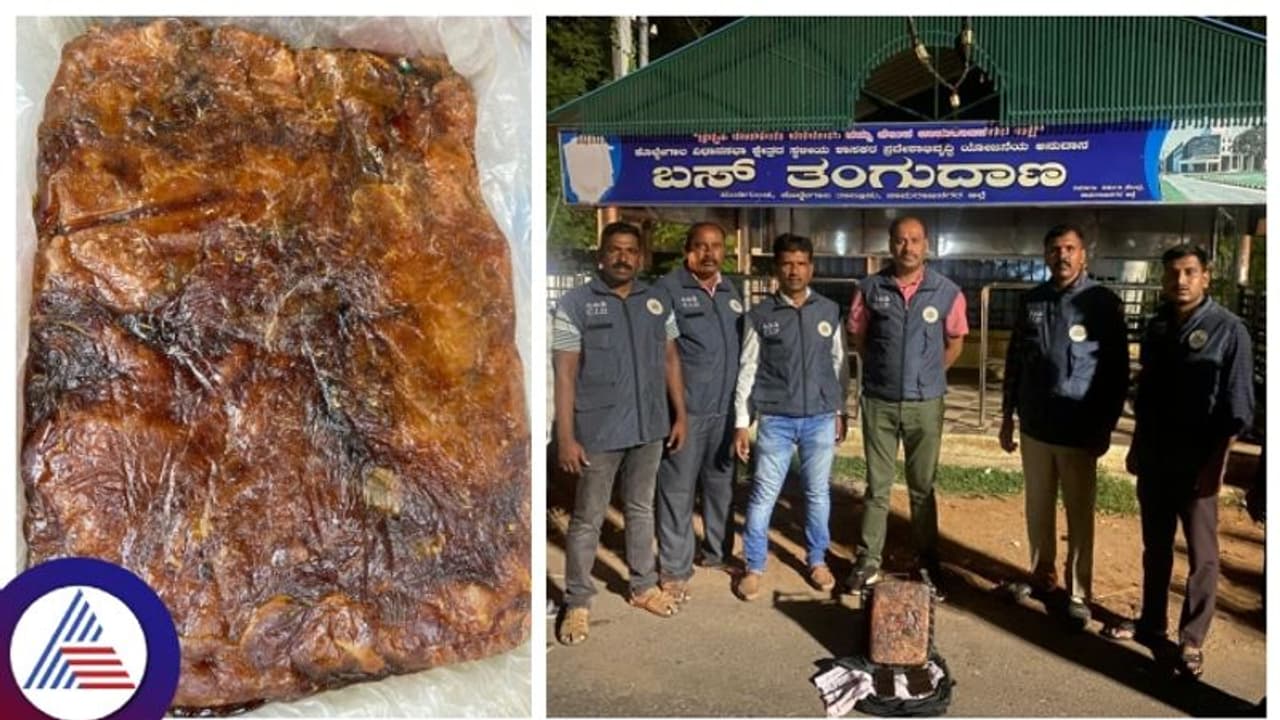 Whale Vomit Smuggling: 3.5 ಕೋಟಿ ಮೌಲ್ಯದ ಅಂಬರ್ಗ್ರಿಸ್ ಸಾಗಿಸುತ್ತಿದ್ದವರು ಚಾಮರಾಜನಗರದಲ್ಲಿ ಅರೆಸ್ಟ್ Whale Vomit Smuggling: 3.5 ಕೋಟಿ ಮೌಲ್ಯದ ಅಂಬರ್ಗ್ರಿಸ್ ಸಾಗಿಸುತ್ತಿದ್ದವರು ಚಾಮರಾಜನಗರದಲ್ಲಿ ಅರೆಸ್ಟ್