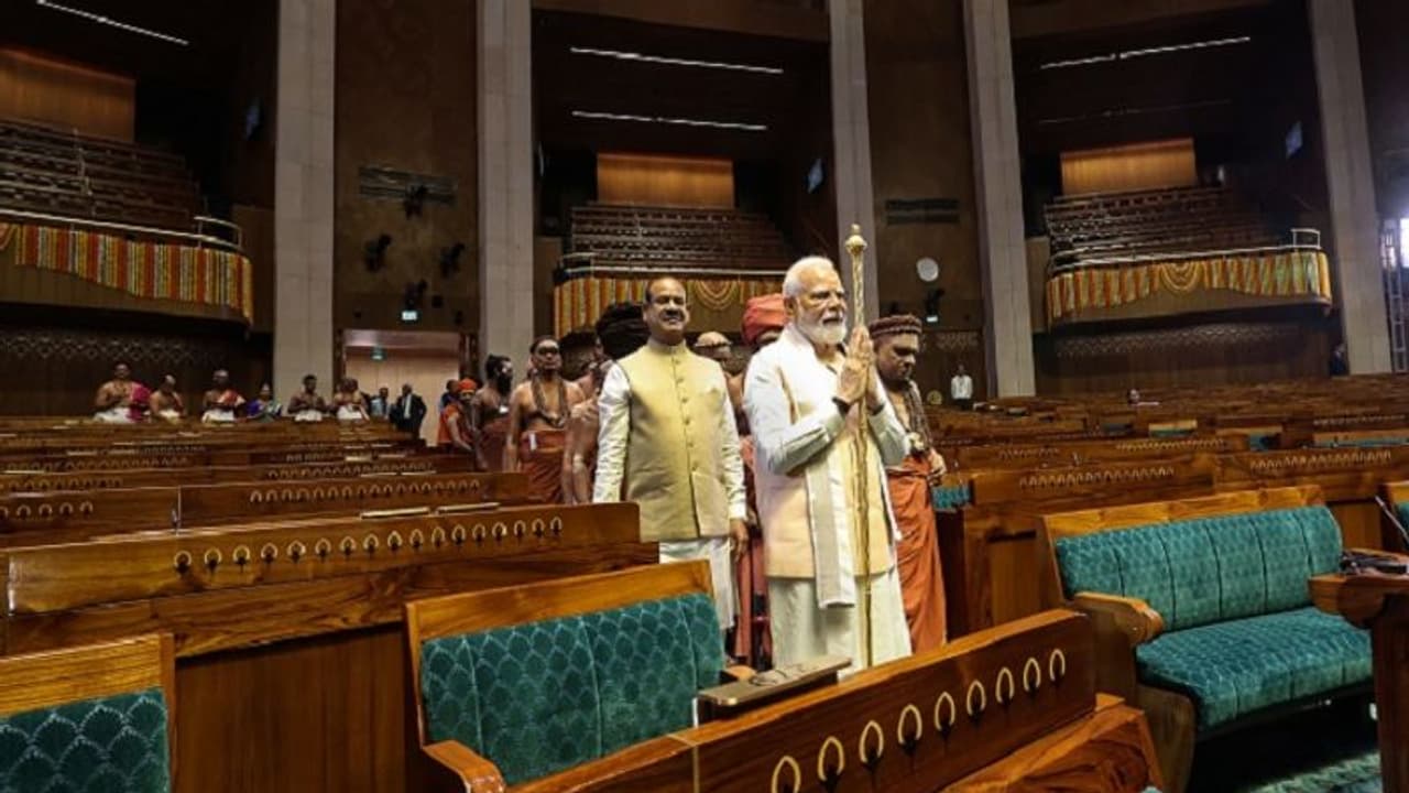 PM Modi releases special stamp, Rs 75 coin to mark new Parliament building's opening
