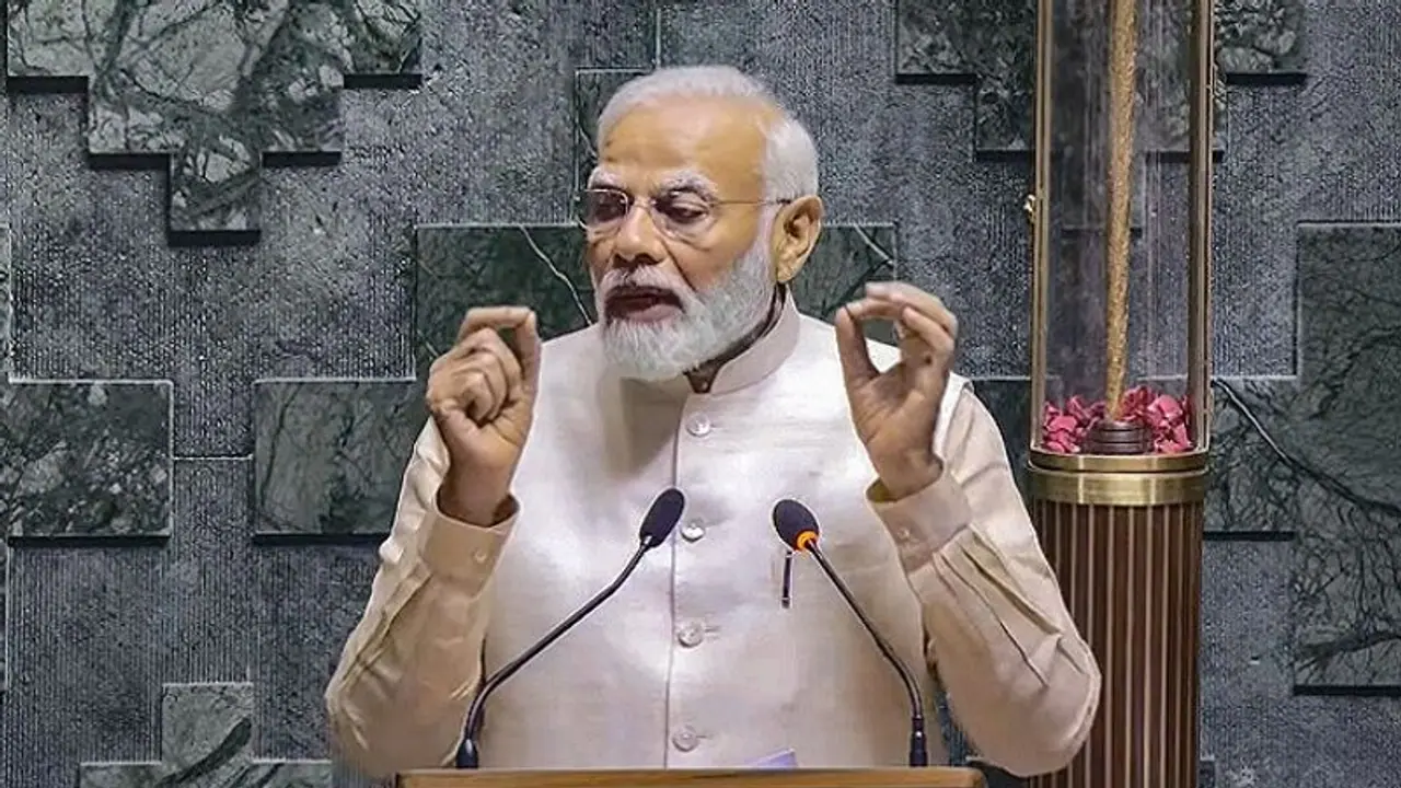 'Democracy is our Sanskaar': PM Narendra Modi in new Parliament| WATCH 'Democracy is our Sanskaar': PM Narendra Modi in new Parliament| WATCH