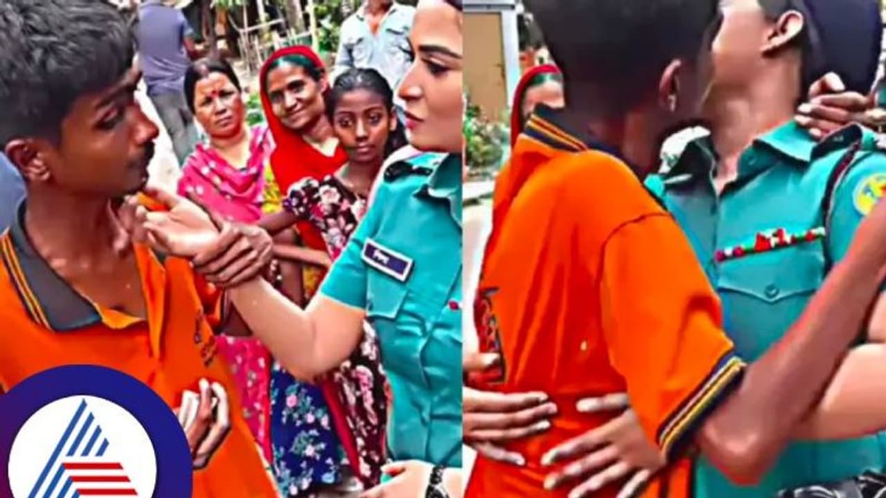 ಖಿನ್ನತೆಯಲ್ಲಿದ್ದ ಯುವಕ, ಅಯ್ಯೋ ಏನಾಯ್ತಪ್ಪಾ ಅಂತ ಕೇಳಿದ ಲೇಡಿ ಕಾಪ್‌ಗೆ ಕಿಸ್ ಮಾಡಿ ಬಿಡೋದಾ!