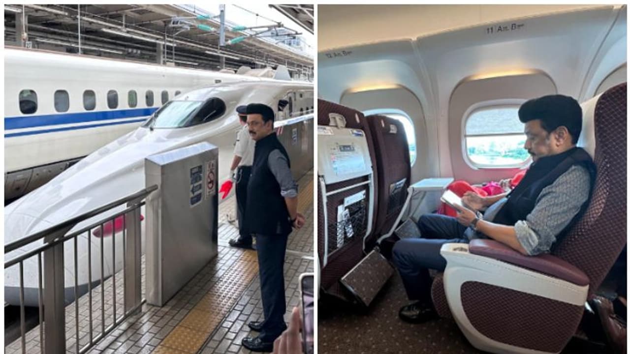 500 കി.മീ വെറും രണ്ടര മണിക്കൂറിൽ താണ്ടി, നമുക്കും വേണ്ടേ ഈ സൗകര്യങ്ങൾ; അനുഭവം പങ്കുവെച്ച് എം കെ സ്റ്റാലിൻ 500 കി.മീ വെറും രണ്ടര മണിക്കൂറിൽ താണ്ടി, നമുക്കും വേണ്ടേ ഈ സൗകര്യങ്ങൾ; അനുഭവം പങ്കുവെച്ച് എം കെ സ്റ്റാലിൻ