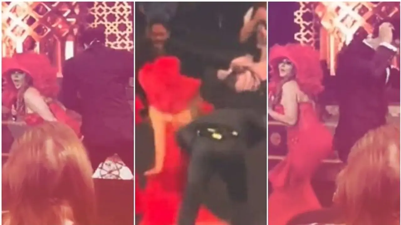 ರಾಖಿ ಸಾವಂತ್ ಜೊತೆ ಡಾನ್ಸ್ ಮಾಡಿ ಎಡವಿ ಬಿದ್ದ ವಿಕ್ಕಿ ಕೌಶಲ್: ವಿಡಿಯೋ ವೈರಲ್ 