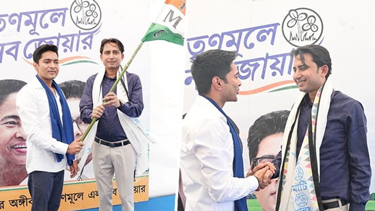 West Bengal's lone Congress MLA Bayron Biswas joins CM Mamata Banerjee's TMC West Bengal's lone Congress MLA Bayron Biswas joins CM Mamata Banerjee's TMC