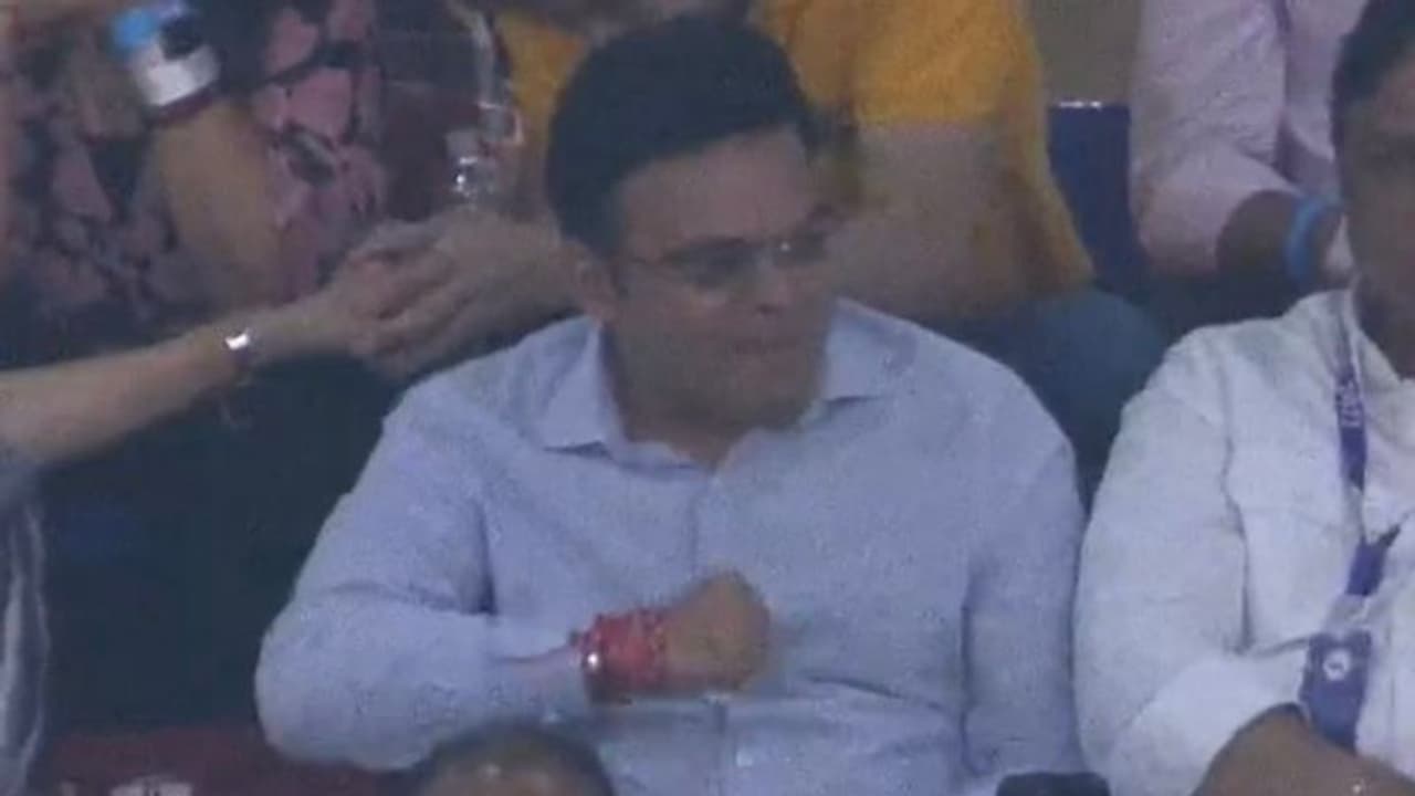 വിജയച്ചിരി ചിരിച്ച് ജയ് ഷായുടെ 'സിഗ്നല്‍'; അവസാനം എല്ലാം തകര്‍ത്ത് ജഡേജയുടെ മാസ് ഫിനിഷിംഗ് വീഡിയോ