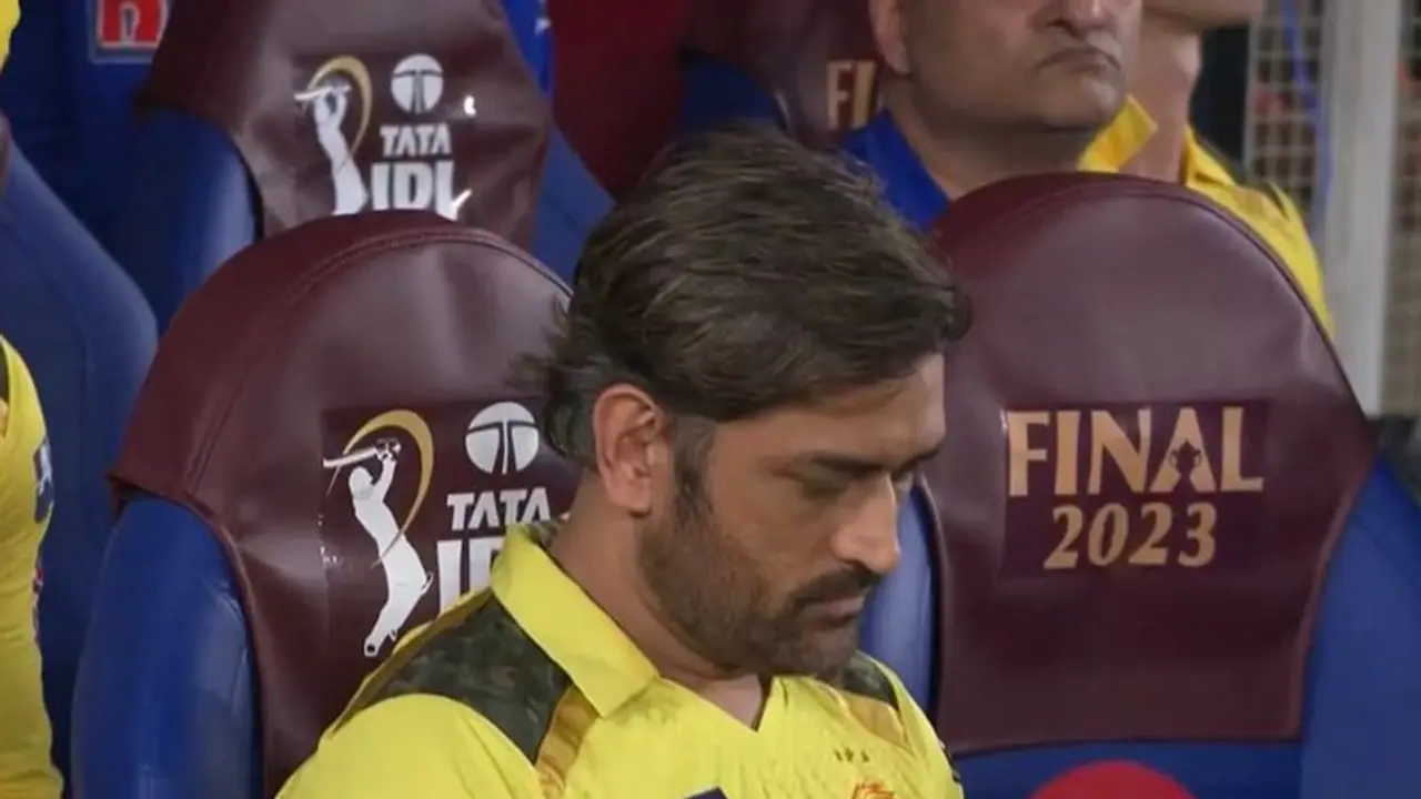 ജഡേജ അവസാന പന്ത് നേരിടുന്നത് കാണാനാകാതെ ഡഗ് ഔട്ടില്‍ ധ്യാനത്തിലെന്നോണം കണ്ണടച്ചിരുന്ന് ധോണി വീഡിയോ