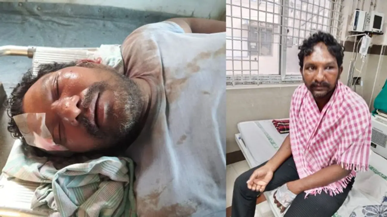 విజయవాడలో గంజాయి బ్యాచ్ వీరంగం... తండ్రికొడుకుపై రాళ్లదాడి విజయవాడలో గంజాయి బ్యాచ్ వీరంగం... తండ్రికొడుకుపై రాళ్లదాడి