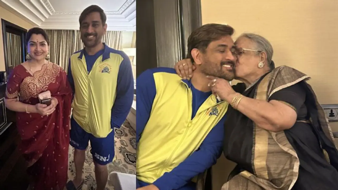 சொன்னபடியே கோப்பையை தட்டித்தூக்கி கெத்து காட்டிய தோனி... அன்புடன் வாழ்த்திய குஷ்பு சொன்னபடியே கோப்பையை தட்டித்தூக்கி கெத்து காட்டிய தோனி... அன்புடன் வாழ்த்திய குஷ்பு