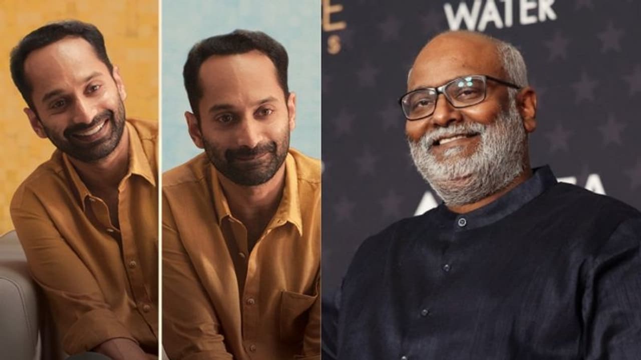 'പ്രിയ പാച്ചു, നീയെന്റെ ഹൃദയം കീഴടക്കി'; ഫഹദിന് കീരവാണിയുടെ വാട്സ്ആപ്പ് മെസേജ് 'പ്രിയ പാച്ചു, നീയെന്റെ ഹൃദയം കീഴടക്കി'; ഫഹദിന് കീരവാണിയുടെ വാട്സ്ആപ്പ് മെസേജ്