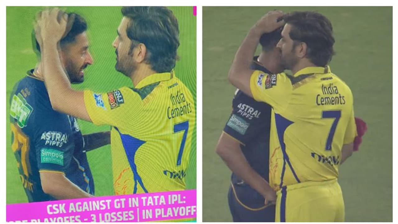 നിരാശനായി മോഹിത് ശര്‍മ! വിജയത്തിനിടയിലും ചെന്നൈ നായകന്‍ എം എസ് ധോണി ആശ്വപ്പിക്കാന്‍ മറന്നില്ല വീഡിയോ