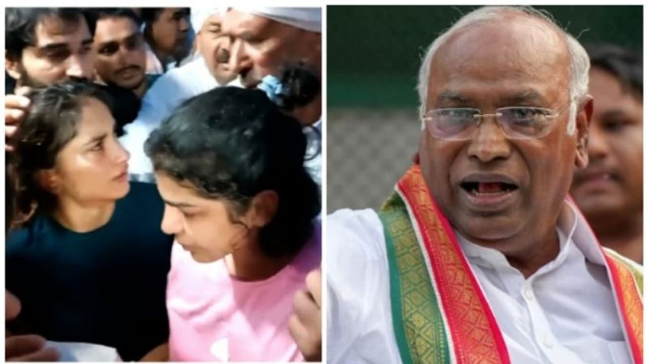 ഗുസ്തി താരങ്ങളുടെ സമരം: 'പൊലീസും സംവിധാനവും വിശുദ്ധമല്ലെന്ന് ഇന്ത്യയുടെ പെൺകുട്ടികൾ പറയുന്നു': ഖര്ഗെ ഗുസ്തി താരങ്ങളുടെ സമരം: 'പൊലീസും സംവിധാനവും വിശുദ്ധമല്ലെന്ന് ഇന്ത്യയുടെ പെൺകുട്ടികൾ പറയുന്നു': ഖര്ഗെ