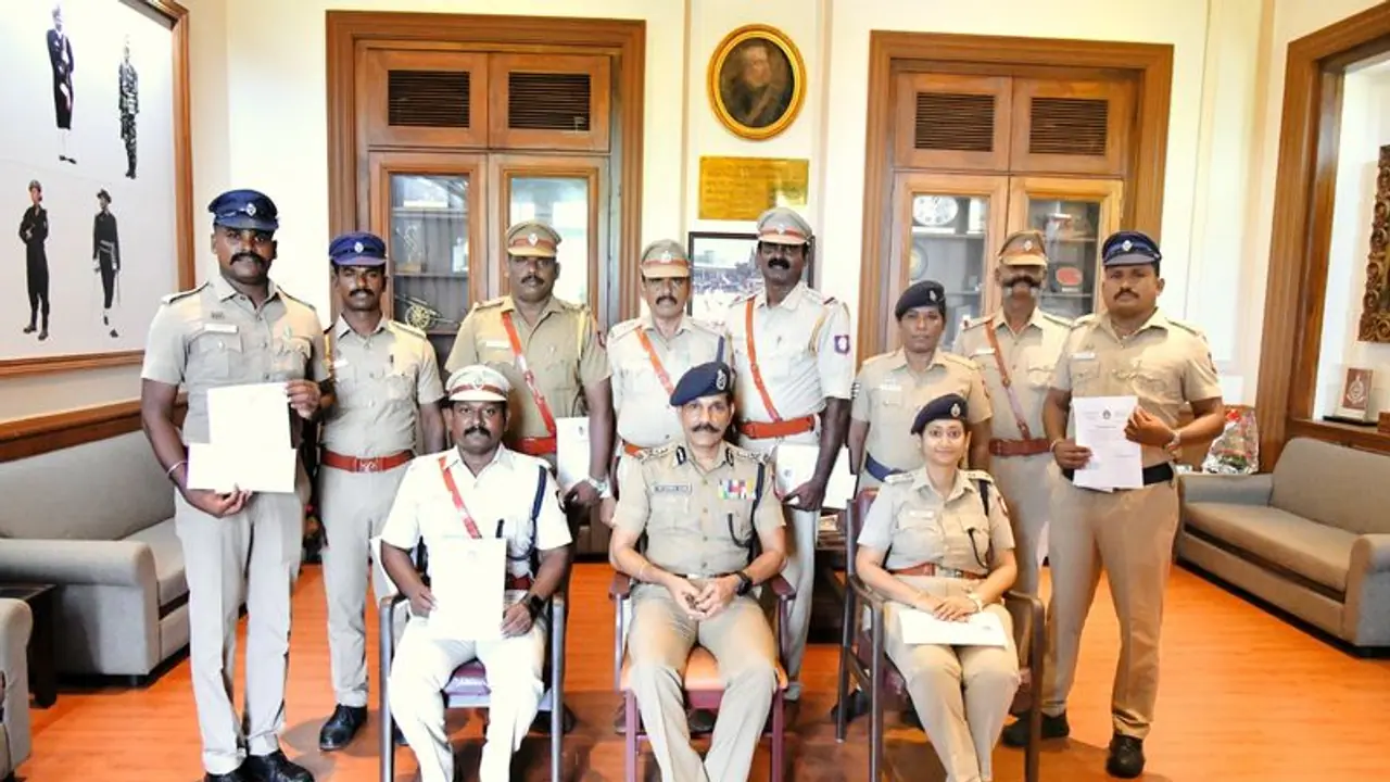 பொன்னமராவதி இரட்டை கொலை வழக்கு... குற்றவாளிகளை கைது செய்த புதுக்கோட்டை எஸ்.பி.க்கு டிஜிபி பாராட்டு!!