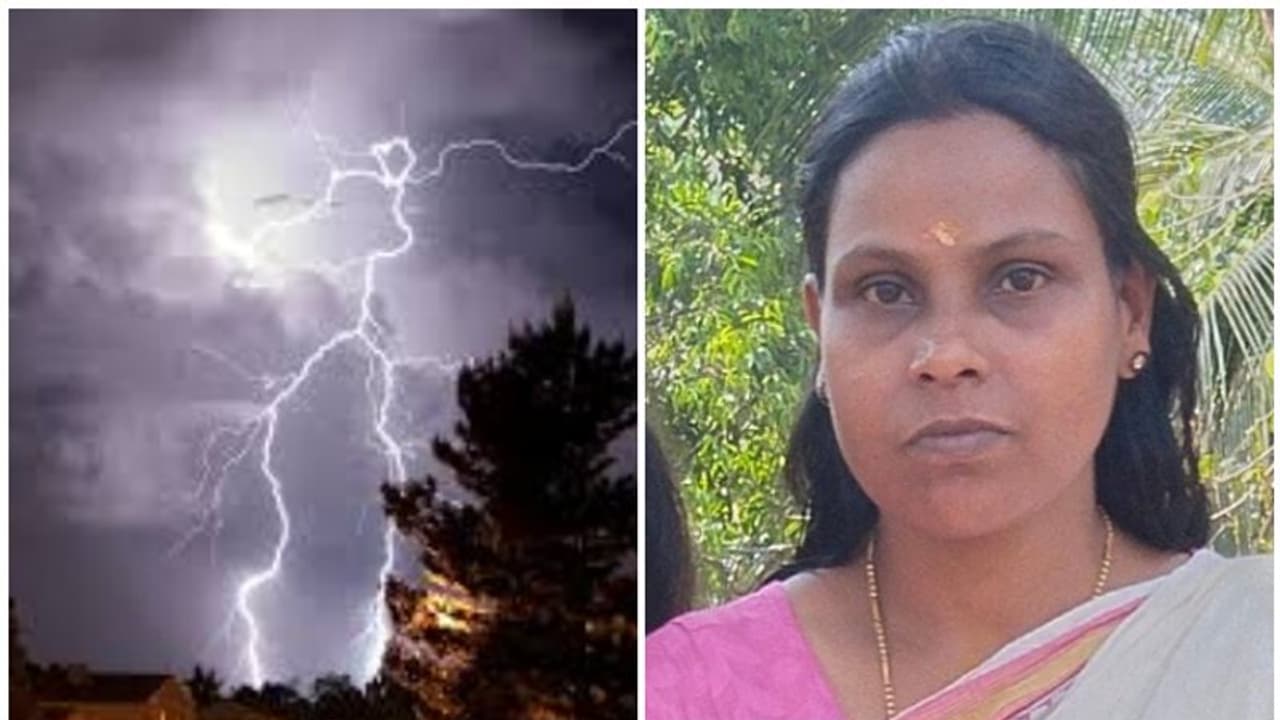 കനത്ത മഴയിൽ കോഴിക്കോട് കണ്ണീർ, വീട്ടുമുറ്റത്ത് നിൽക്കവെ ഇടിമിന്നലേറ്റ് വീട്ടമ്മക്ക് ദാരുണാന്ത്യം കനത്ത മഴയിൽ കോഴിക്കോട് കണ്ണീർ, വീട്ടുമുറ്റത്ത് നിൽക്കവെ ഇടിമിന്നലേറ്റ് വീട്ടമ്മക്ക് ദാരുണാന്ത്യം