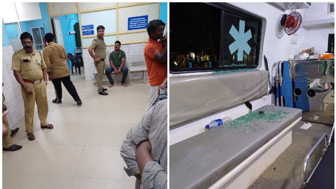 മദ്യലഹരിയിൽ വാഹനാപകടം, ആശുപത്രിയിലേക്കുള്ള യാത്രക്കിടെ ആംബുലൻസിലും യുവാവിന്റെ പരാക്രമം, ഒടുവിൽ ആശുപത്രിയിൽ