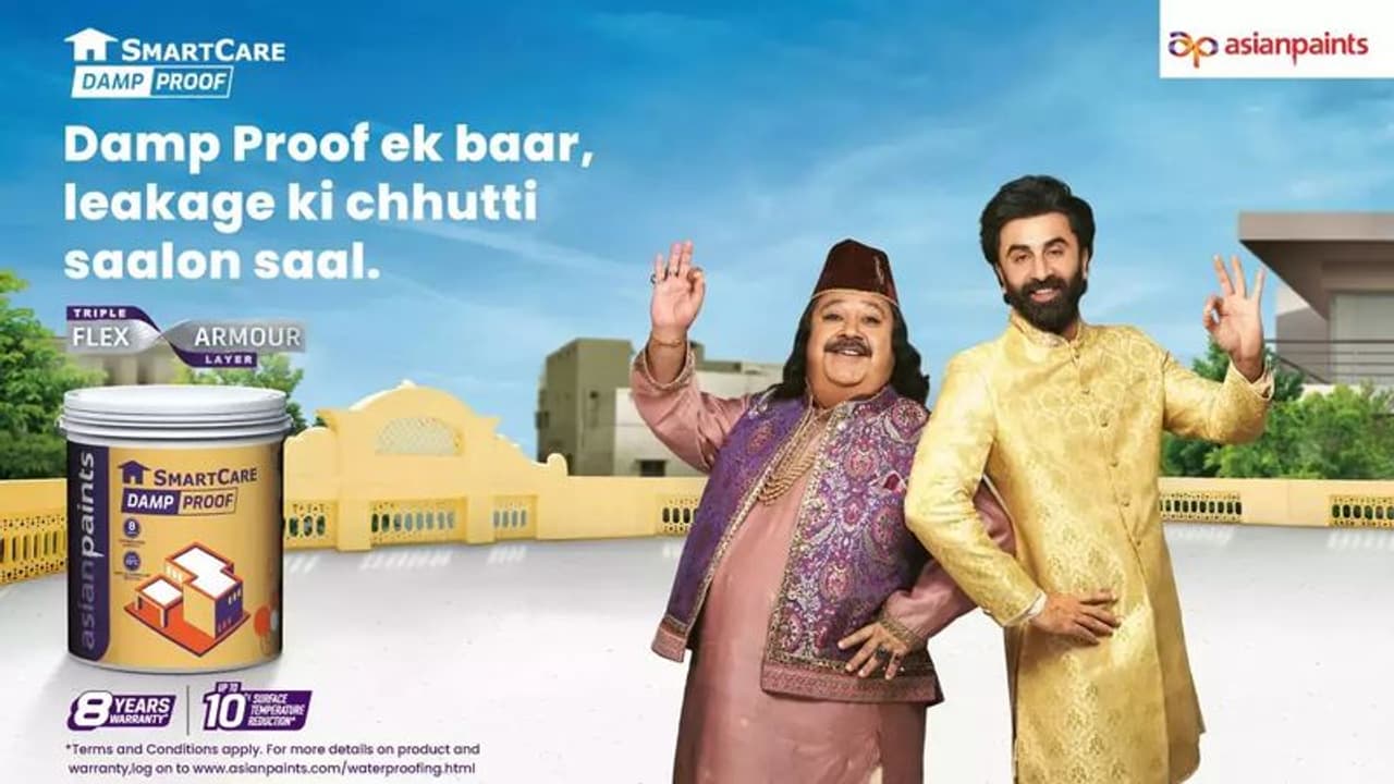 ഇനി ടെറസ്സ് ലീക്ക് ആകില്ല: സ്‍മാര്‍ട്ട്കെയര്‍ ഡാംപ് പ്രൂഫിന് രൺബീര്‍ കപൂറിന്‍റെ ജുഗൽബന്ദി