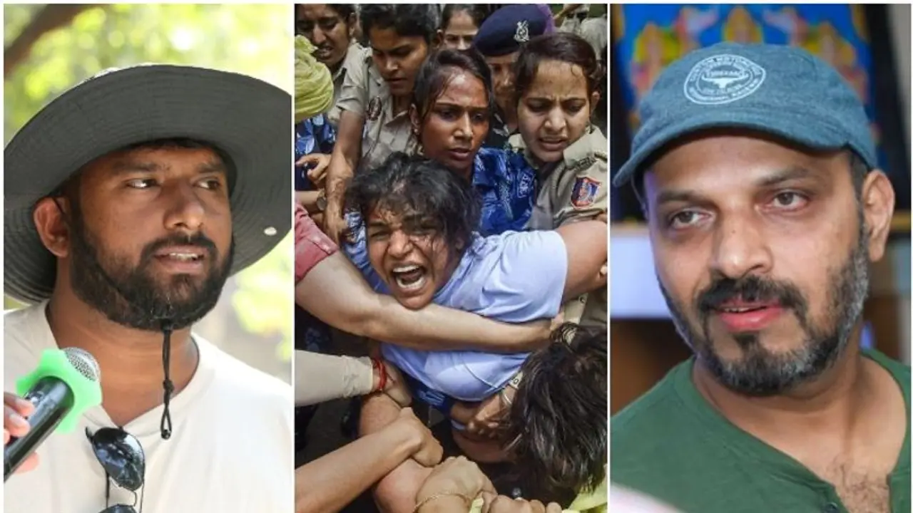 ನಿರ್ಲಜ್ಜತೆಯ ವಿರಾಟರೂಪ, ಬೇಸರ ತರುತ್ತೆ; ಮಹಿಳಾ ರೆಸ್ಲರ್ ಎಳೆದಾಟಕ್ಕೆ ಕವಿರಾಜ್, ಸುನಿ ಅಸಮಧಾನ ನಿರ್ಲಜ್ಜತೆಯ ವಿರಾಟರೂಪ, ಬೇಸರ ತರುತ್ತೆ; ಮಹಿಳಾ ರೆಸ್ಲರ್ ಎಳೆದಾಟಕ್ಕೆ ಕವಿರಾಜ್, ಸುನಿ ಅಸಮಧಾನ