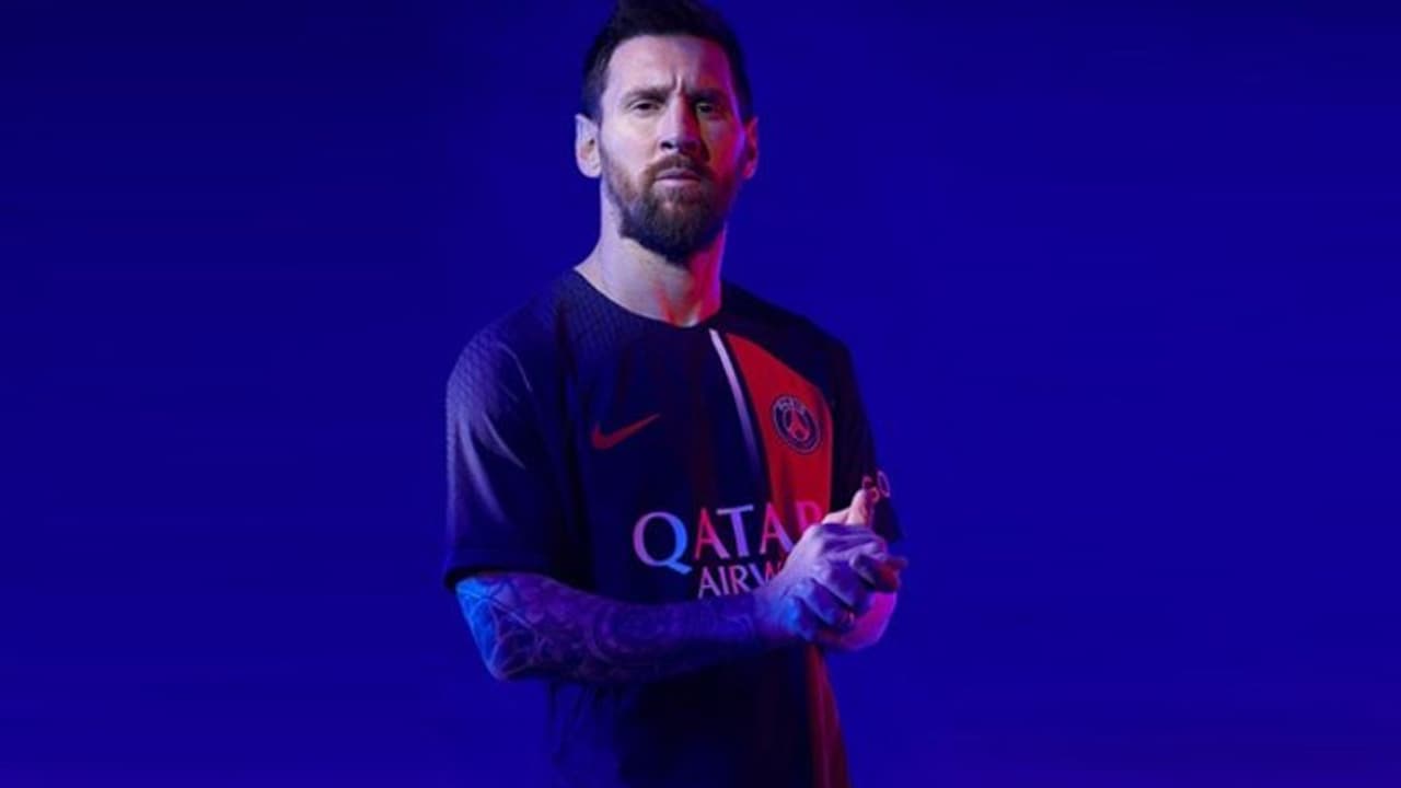 Lionel Messi's presence in PSG's new 2023 24 home kit promotions leave fans confused