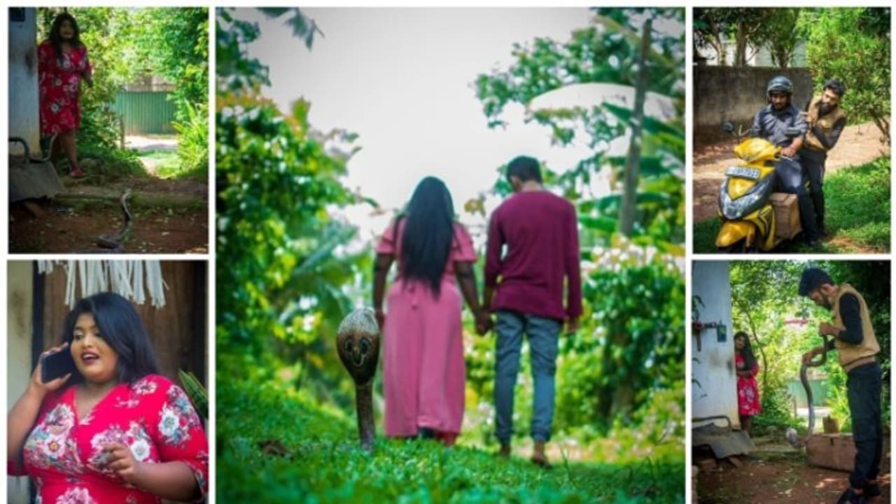 സേവ് ദി ഡേറ്റിന് മൂര്‍ഖന്‍ പാമ്പുമൊത്ത് ഒരു ഫോട്ടോ ഷൂട്ട്; അതിശയിച്ച് നെറ്റിസണ്‍സ് !