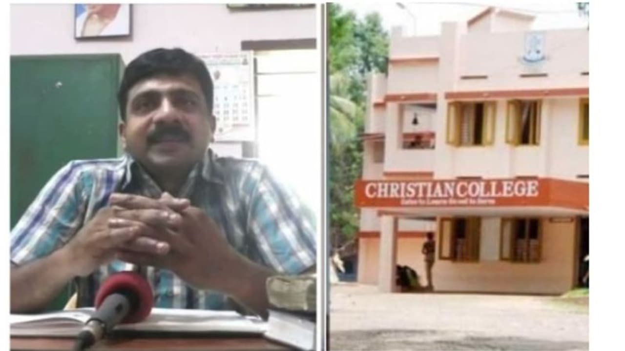 കാട്ടാക്കട ക്രിസ്ത്യൻ കോളജ് ആൾമാറാട്ട കേസ്; മുൻ പ്രിൻസിപ്പാളിന്റെ അറസ്റ്റ് താത്ക്കാലികമായി തടഞ്ഞ് ഹൈക്കോടതി കാട്ടാക്കട ക്രിസ്ത്യൻ കോളജ് ആൾമാറാട്ട കേസ്; മുൻ പ്രിൻസിപ്പാളിന്റെ അറസ്റ്റ് താത്ക്കാലികമായി തടഞ്ഞ് ഹൈക്കോടതി