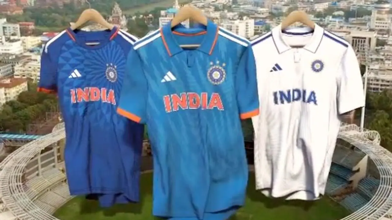 டெஸ்ட் சாம்பியன்ஷிப் பைனலில் இந்திய அணிக்கு புதிய ஜெர்சி! ஆஸி.யை வீழ்த்த ராசியாக இருக்குமா?