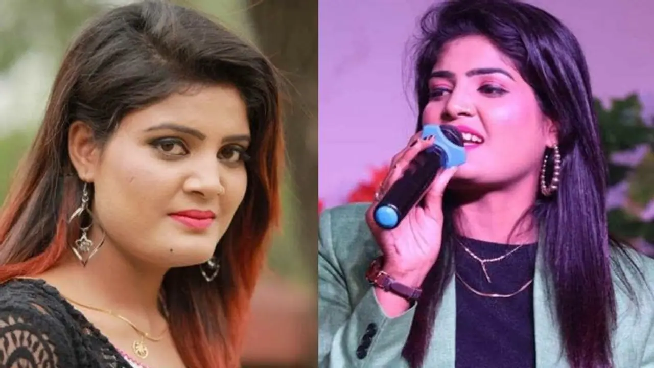 Bhojpuri Singer Nisha Upadhyay shot during celebratory firing during her show in Patna report Bhojpuri Singer Nisha Upadhyay shot during celebratory firing during her show in Patna report