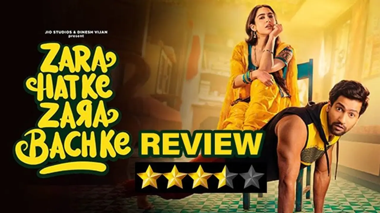 Zara Hatke Zara Bachke REVIEW: Vicky Kaushal, Sara Ali Khan win hearts with stellar performances Zara Hatke Zara Bachke REVIEW: Vicky Kaushal, Sara Ali Khan win hearts with stellar performances