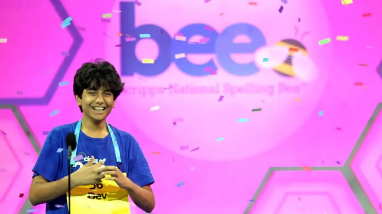 Psammophile: The word Indian origin Dev Shah spelt to win coveted prize; he is just 14 (WATCH) Psammophile: The word Indian origin Dev Shah spelt to win coveted prize; he is just 14 (WATCH)