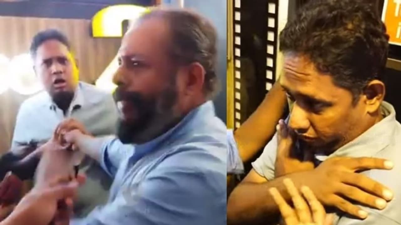 സിനിമ കാണാതെ റിവ്യു പറഞ്ഞു; സന്തോഷ് വർക്കിക്ക് മർദ്ദനം സിനിമ കാണാതെ റിവ്യു പറഞ്ഞു; സന്തോഷ് വർക്കിക്ക് മർദ്ദനം