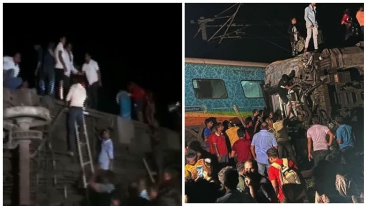Coromandel Express derailment shocks the nation; distressing visuals narrate the horror
