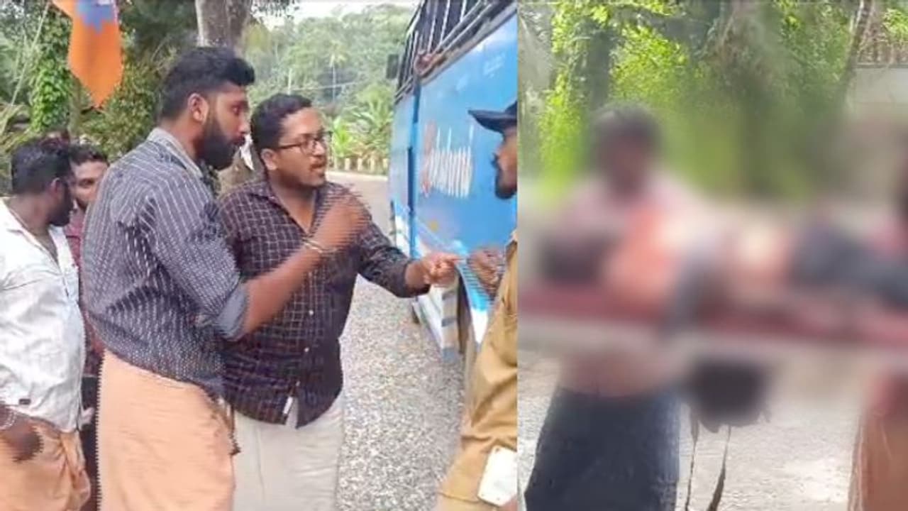 ബസിൽ ഛർദിച്ചു, ജീവനക്കാർ സ്റ്റോപ്പിൽ ഇറക്കിവിട്ട് പോയി; വയോധികൻ മരിച്ചനിലയിൽ, പ്രതിഷേധം, കേസ്