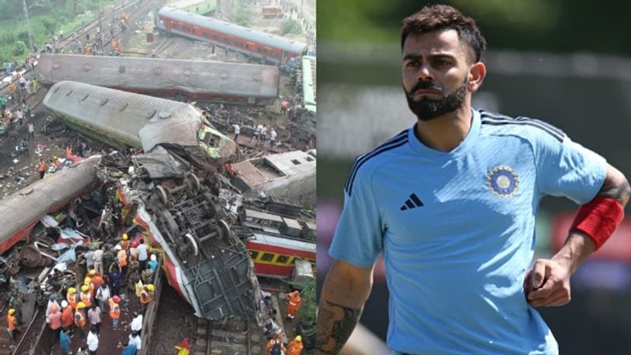 ട്രെയിന് ദുരന്തത്തില് അനുശോചിച്ച് വിരാട് കോലി, ഗുസ്തി താരങ്ങളുടെ കാര്യത്തില് മിണ്ടാത്തത് എന്തെന്ന് ആരാധകര് ട്രെയിന് ദുരന്തത്തില് അനുശോചിച്ച് വിരാട് കോലി, ഗുസ്തി താരങ്ങളുടെ കാര്യത്തില് മിണ്ടാത്തത് എന്തെന്ന് ആരാധകര്