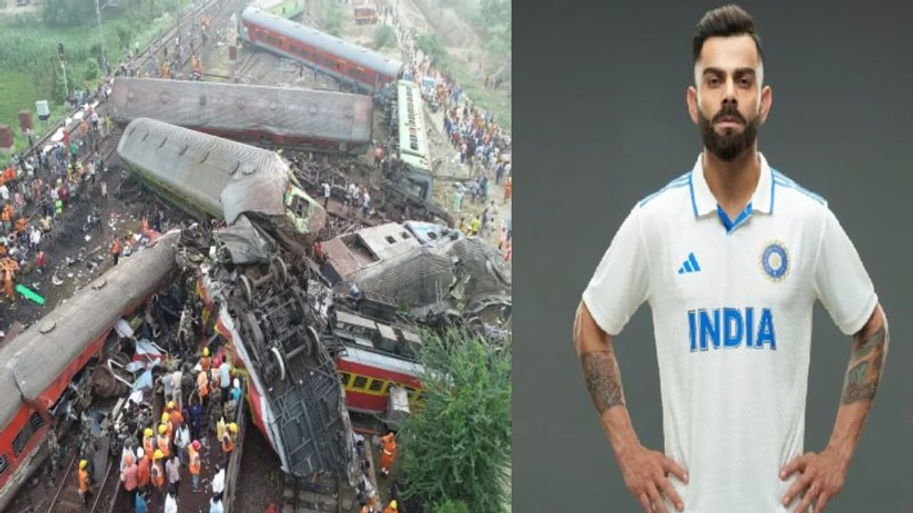 ரயில் விபத்து குறித்து கேள்விப்பட்டு வேதனை அடைந்தேன் – விராட் கோலி! ரயில் விபத்து குறித்து கேள்விப்பட்டு வேதனை அடைந்தேன் – விராட் கோலி!