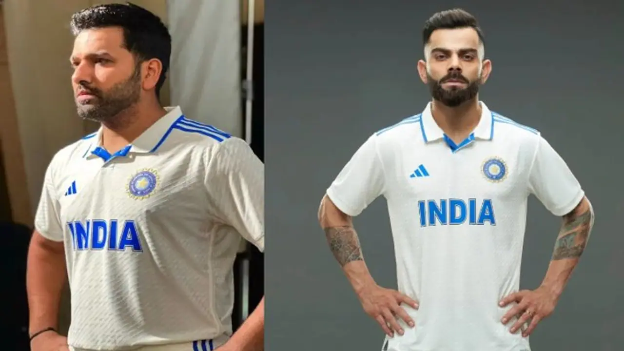 புதிய ஜெர்சியுடன் போட்டோஷூட் எடுத்த இந்திய வீரர்கள்: வைரலாகும் புகைப்படம்! புதிய ஜெர்சியுடன் போட்டோஷூட் எடுத்த இந்திய வீரர்கள்: வைரலாகும் புகைப்படம்!