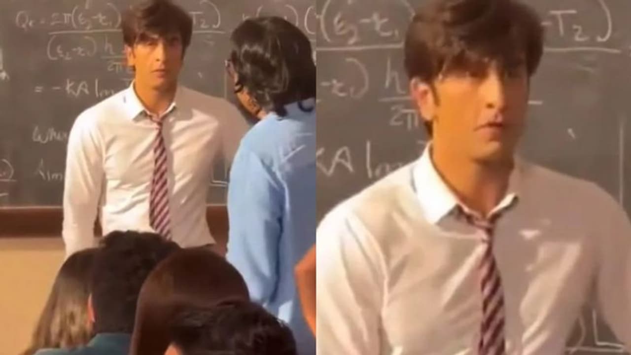 ലക്ചററായി നടൻ രണ്‍ബിര്‍ കപൂര്‍, വീഡിയോ ലീക്കായി