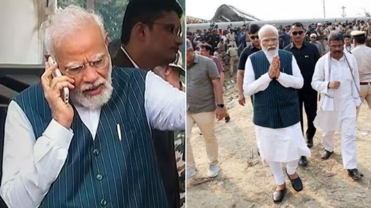 ఒడిశా రైలు ప్రమాదం: ప్రధాని నరేంద్ర మోడీకి కాంగ్రెస్ తొమ్మిది సూటి ప్రశ్నలు.. ఒడిశా రైలు ప్రమాదం: ప్రధాని నరేంద్ర మోడీకి కాంగ్రెస్ తొమ్మిది సూటి ప్రశ్నలు..