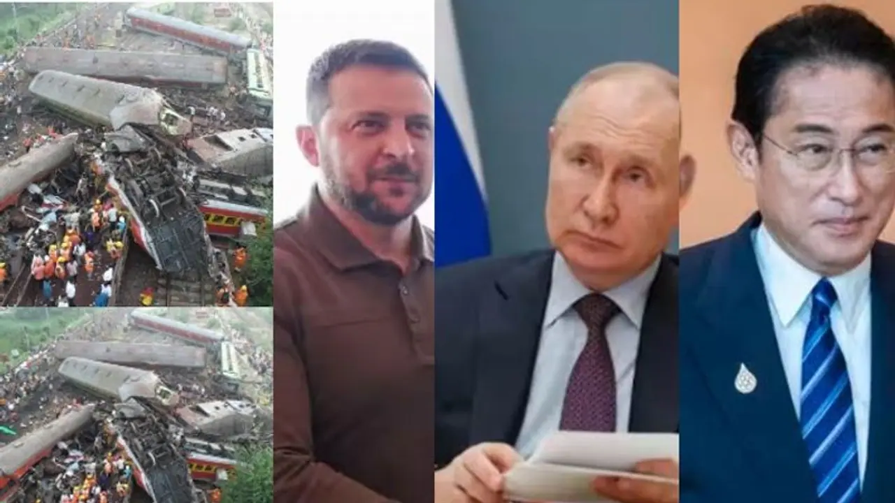 ಒಡಿಶಾ ರೈಲು ದುರಂತಕ್ಕೆ ವಿದೇಶಿ ಗಣ್ಯರ ಕಂಬನಿ: ಪುಟಿನ್, ಜಪಾನ್ ಪ್ರಧಾನಿ ಸಂತಾಪ
