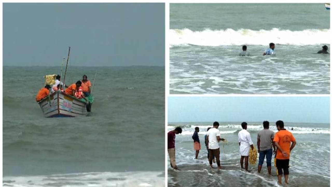 കളിക്കുന്നതിനിടെ ബീച്ചിലെ തിരയിൽ കാണാതായ കുട്ടികളെ കണ്ടെത്താനായില്ല, ഡ്രോണുപയോഗിച്ചും തെരച്ചിൽ നടത്തും 