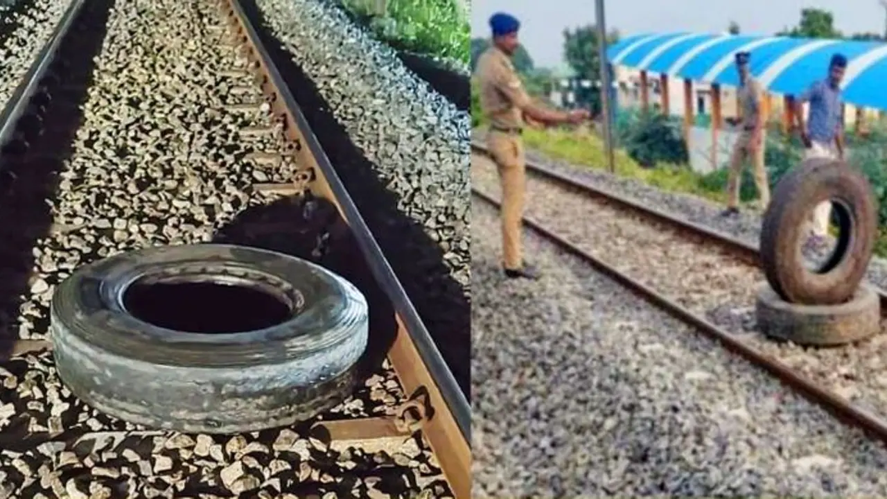 திருச்சி அருகே தண்டவாளத்தில் டயர்கள் வைக்கப்பட்ட விவகாரம்.. மர்ம நபர்களை பிடிக்க முடியாமல் திணறும் போலீசார்