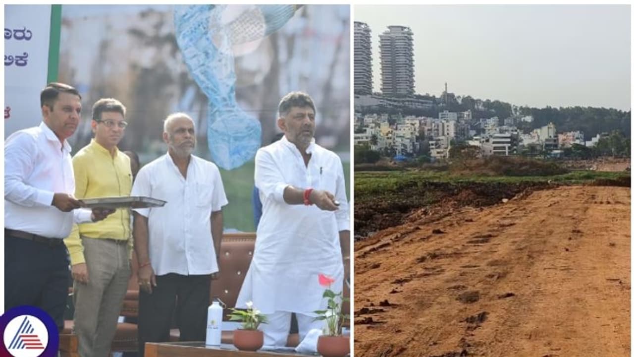 Bengaluru: ಕೆರೆಯಲ್ಲಿ ರಸ್ತೆ ನಿರ್ಮಿಸಿದ ಬಿಬಿಎಂಪಿ ಅಧಿಕಾರಿಗಳ ಅಮಾನತುಗೊಳಿಸಿದ ಡಿಕೆ ಶಿವಕುಮಾರ್